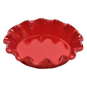 Emile Henry Ruffled Pie Dish (Red)
