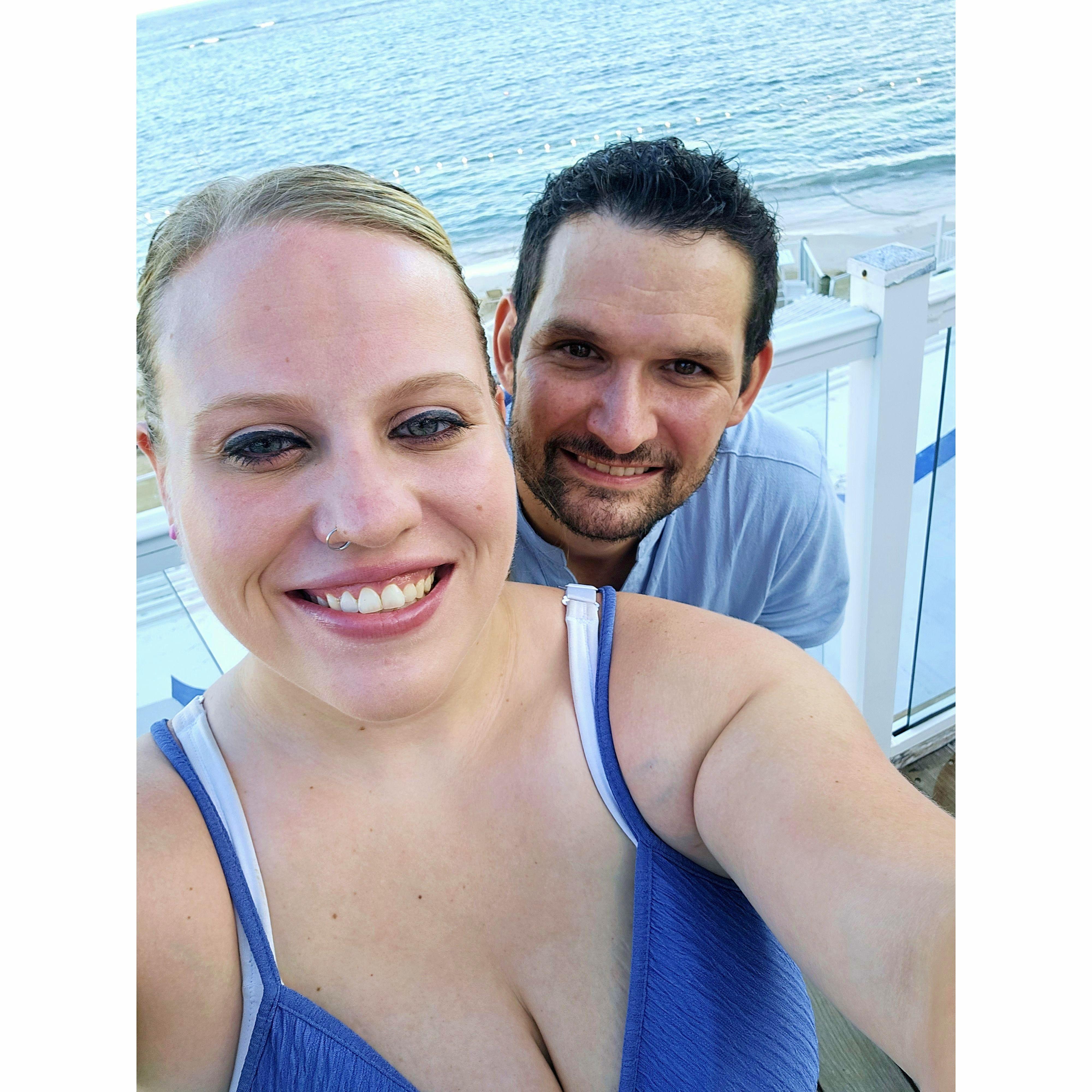 The trip we planned our wedding!