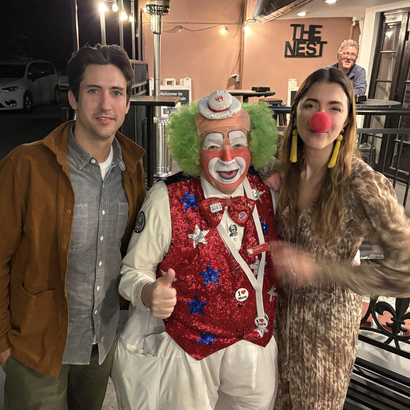 Clowning around Palm Springs