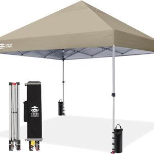CROWN SHADES 8x8 Pop Up Canopy - Beige