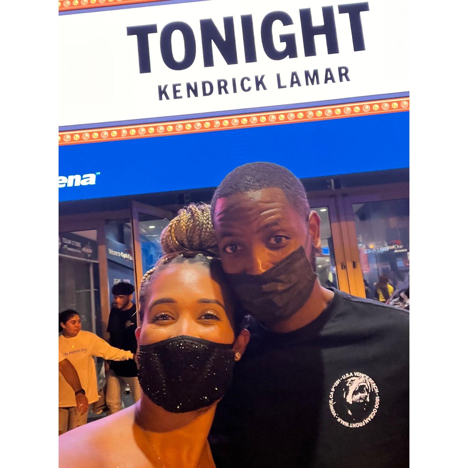 Lance & Marissa Kendrick Lamar Concert Washington, DC August 2022