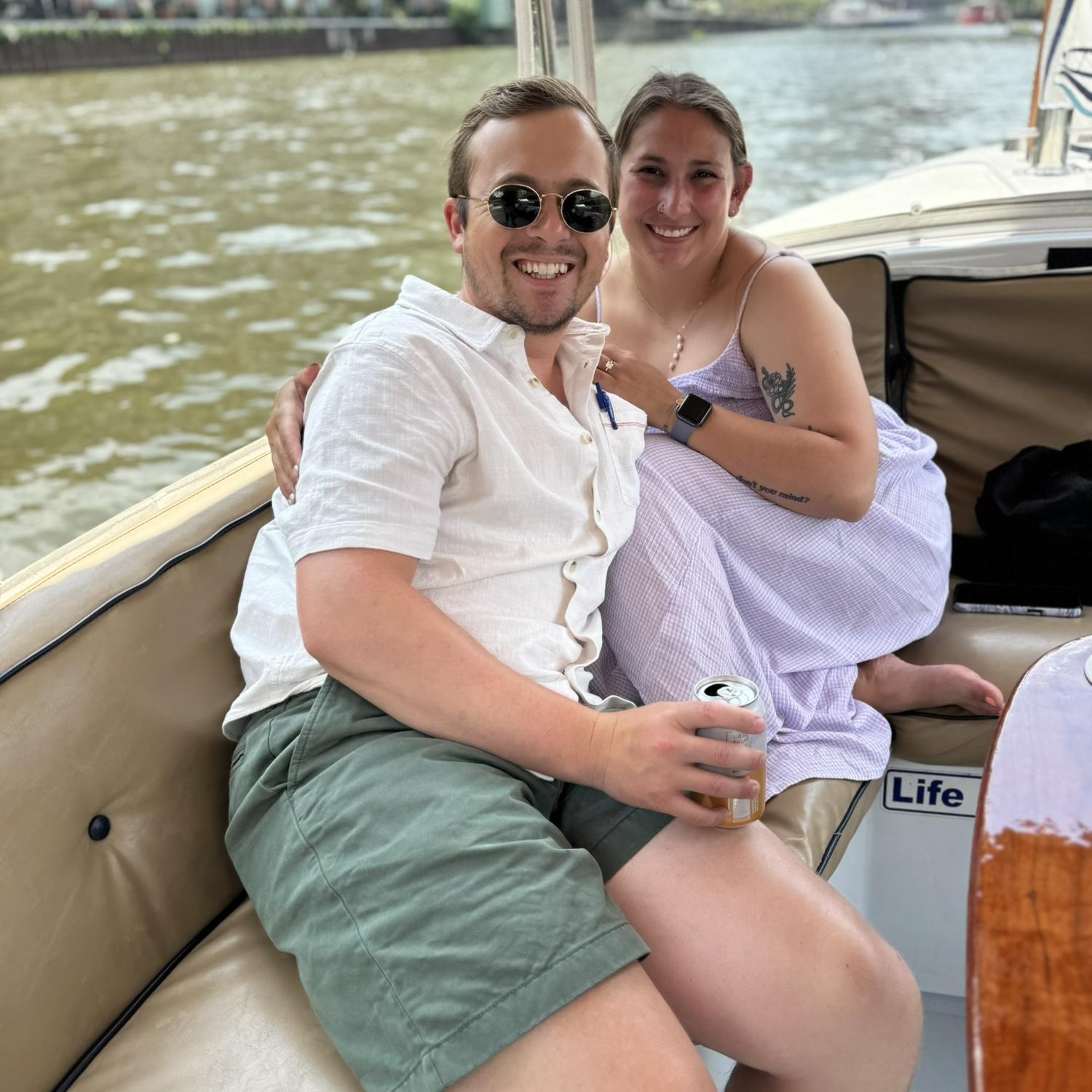 On the Chicago river