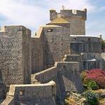 Famous Dubrovnik city walls