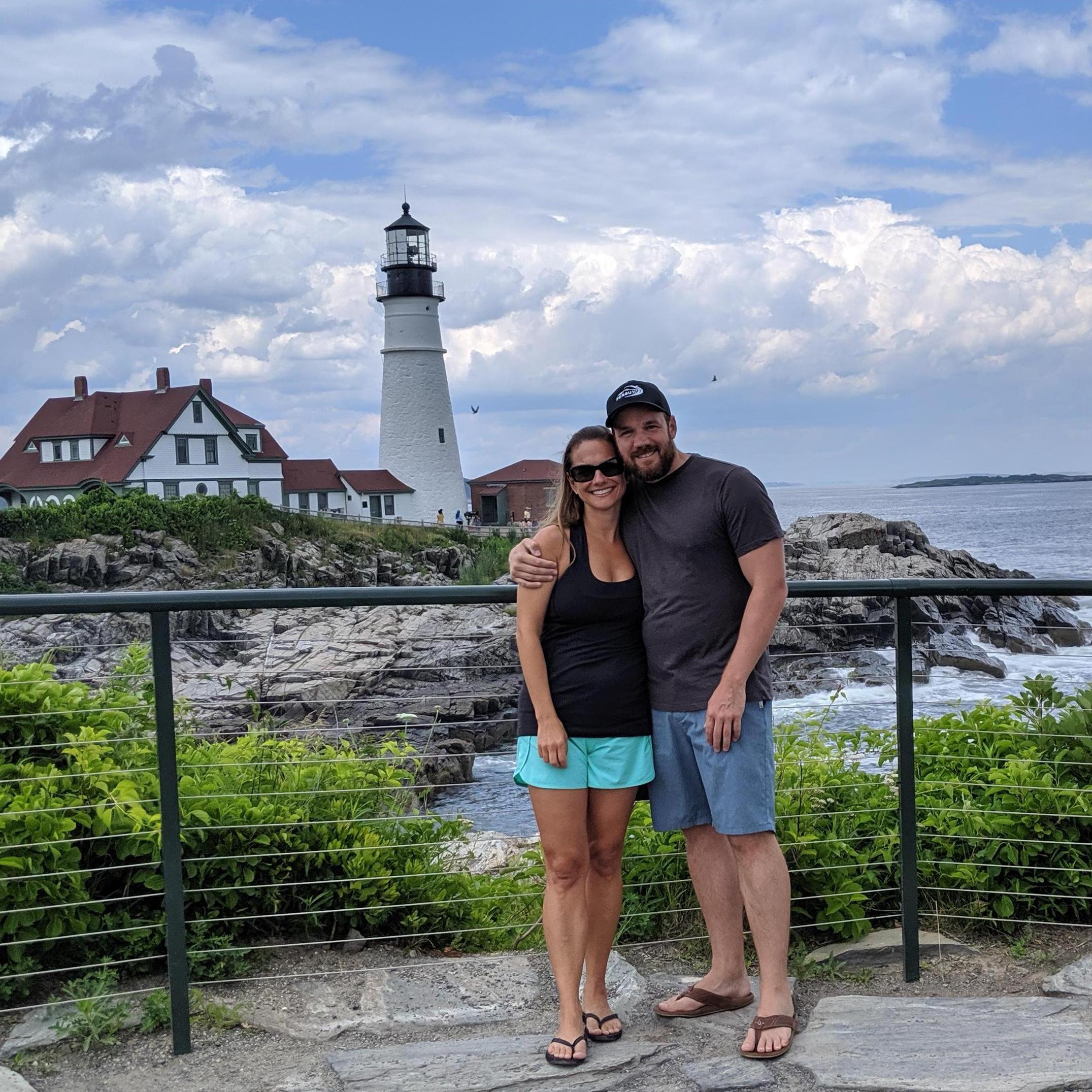 Maine - one of our favorites places to go in the summer (Lobsta, blueberries, lighthouses and beans in a hole)