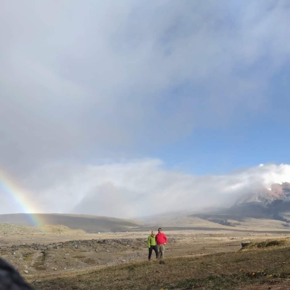 Nick and Christine in Ecuador