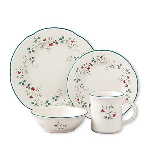 Pfaltzgraff Winterberry 16-Piece Dinnerware Set, Service for 4