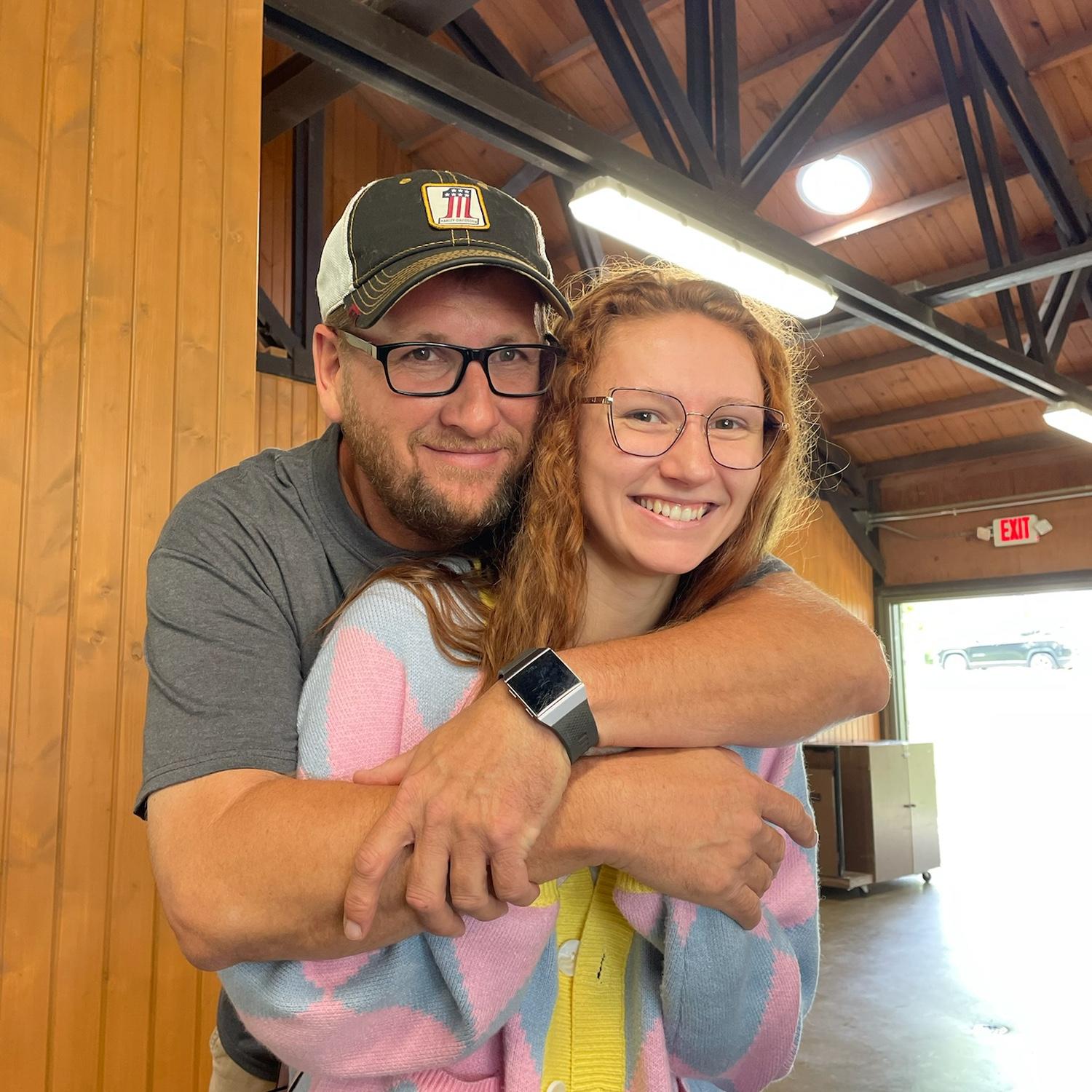 Clark and his Daughter, Carly.