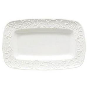 Lenox Dinnerware, Opal Innocence Carved Hors D'Oeuvres Tray