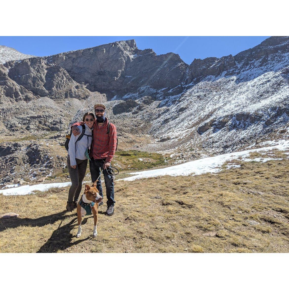 After climbing our first (and only) 14er in Colorado