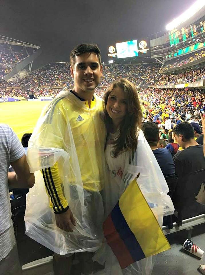 Colombia soccer game