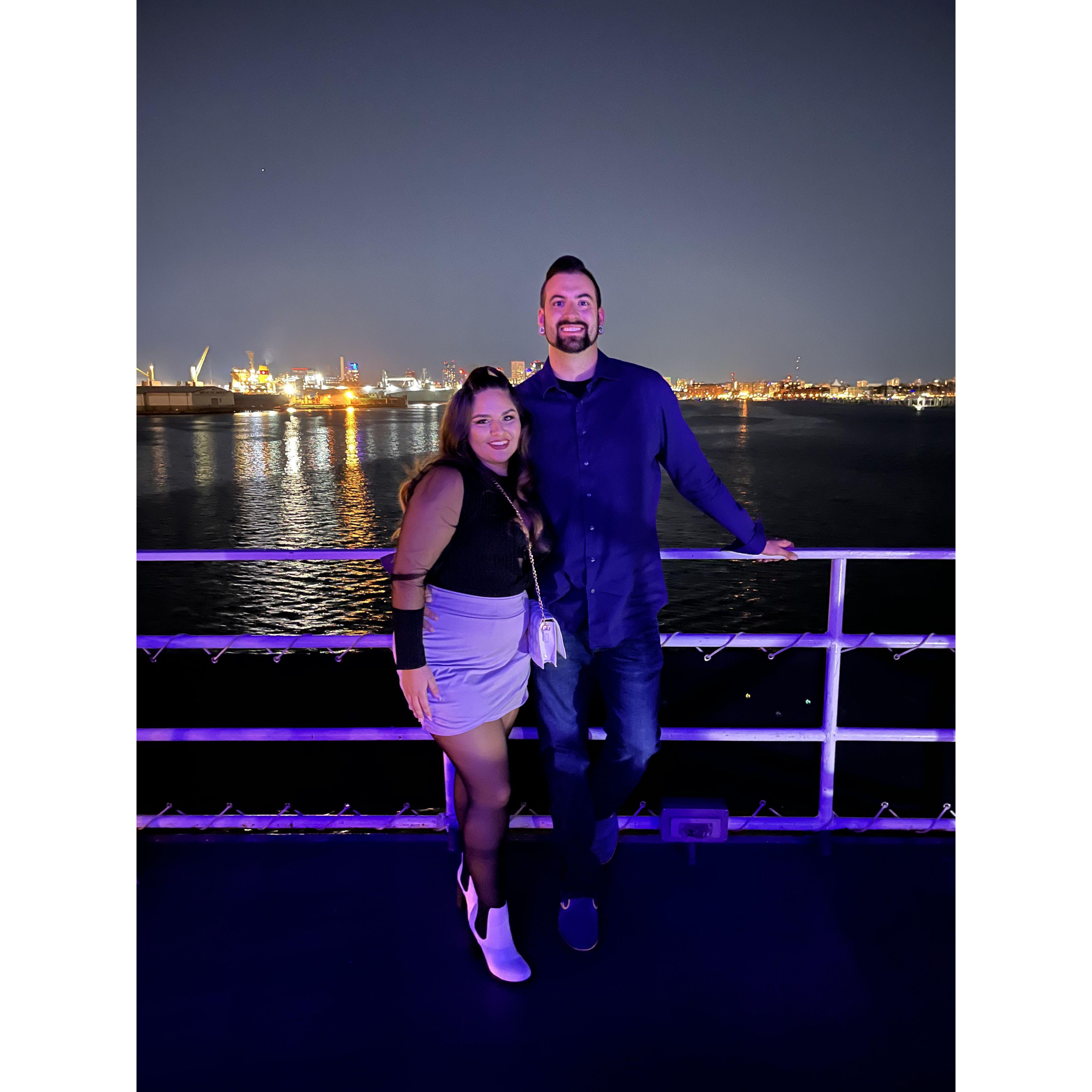 The night she said YES