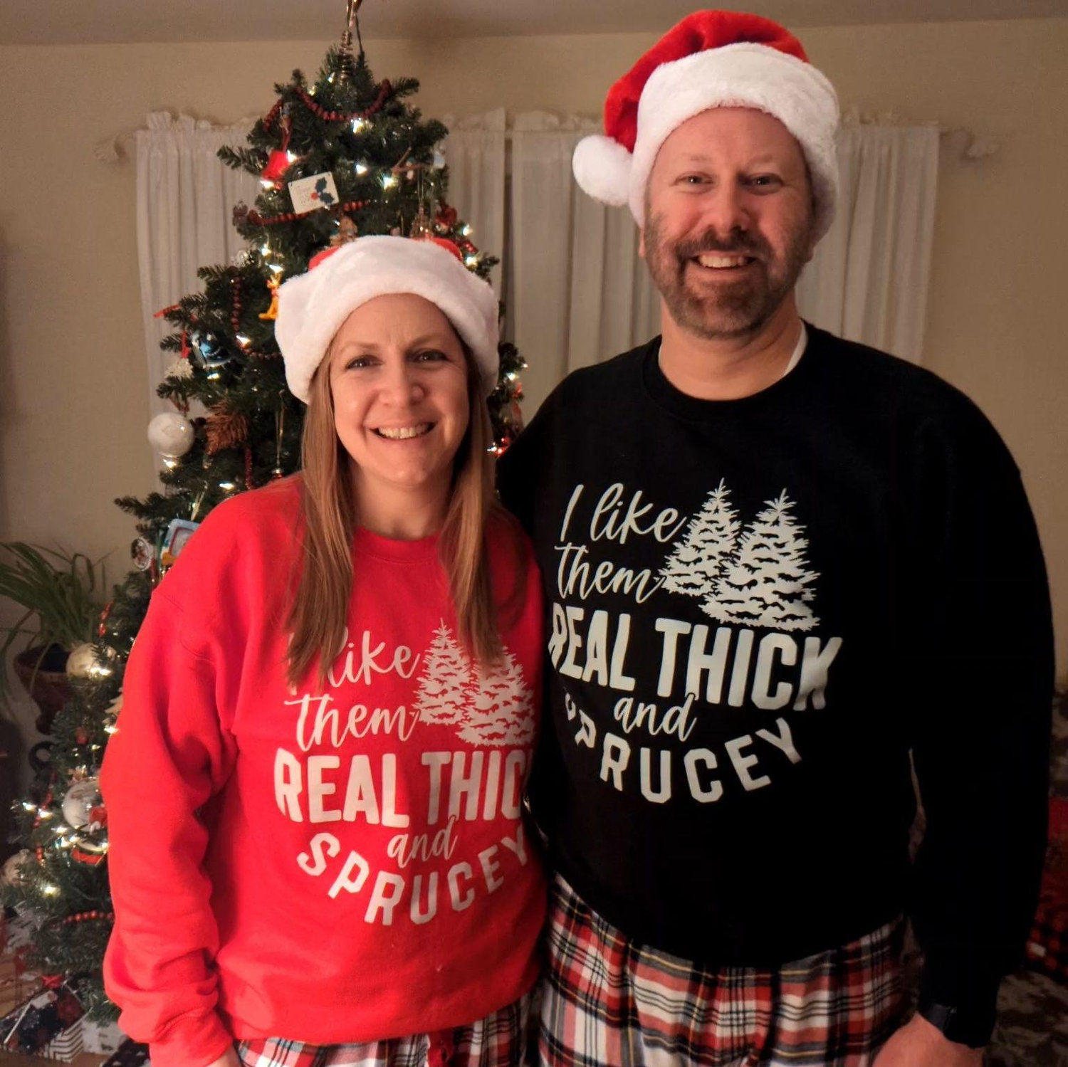 Matching Christmas jammies