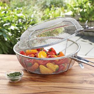 Jumbo Grill Basket & Skillet