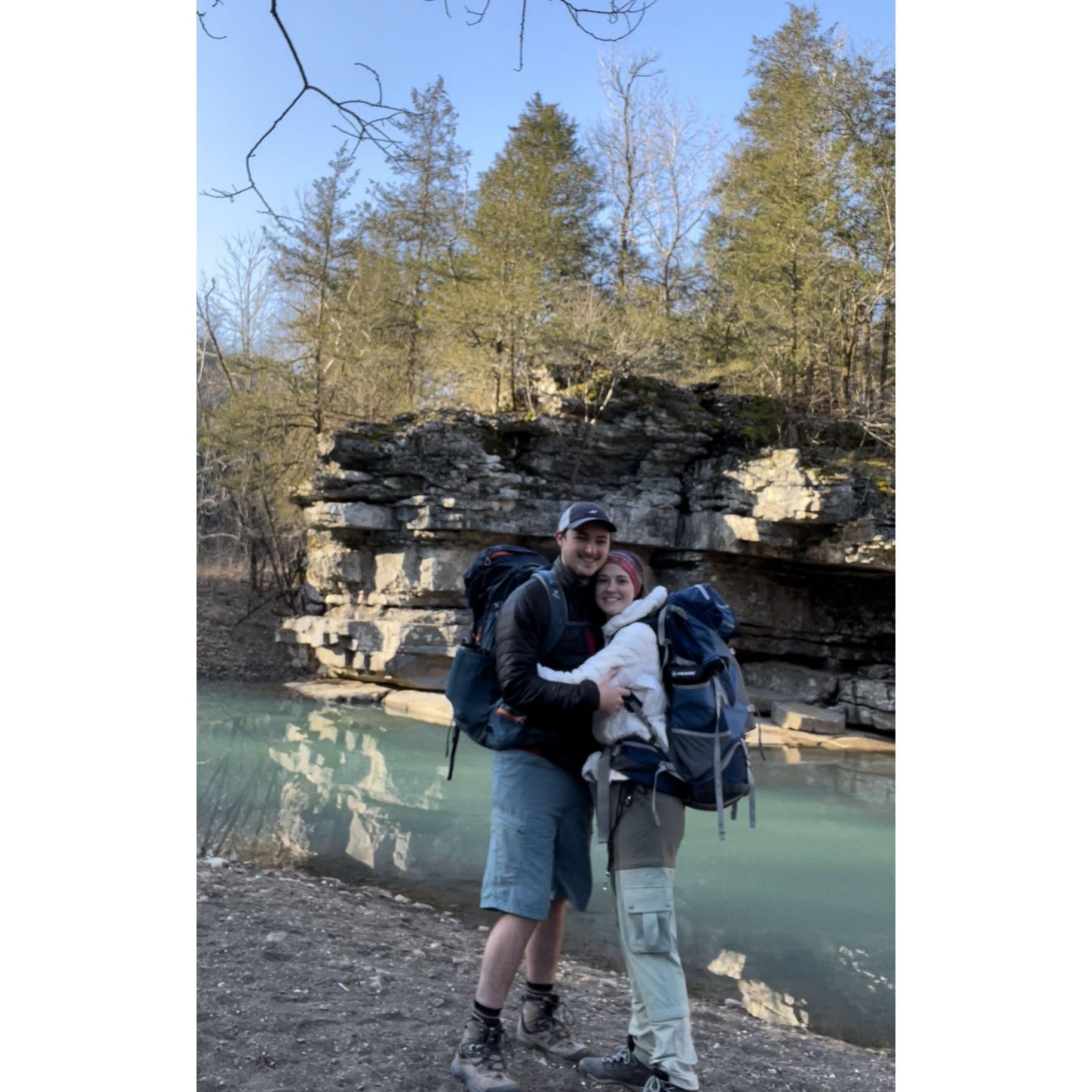 Our last day in Devils Den!