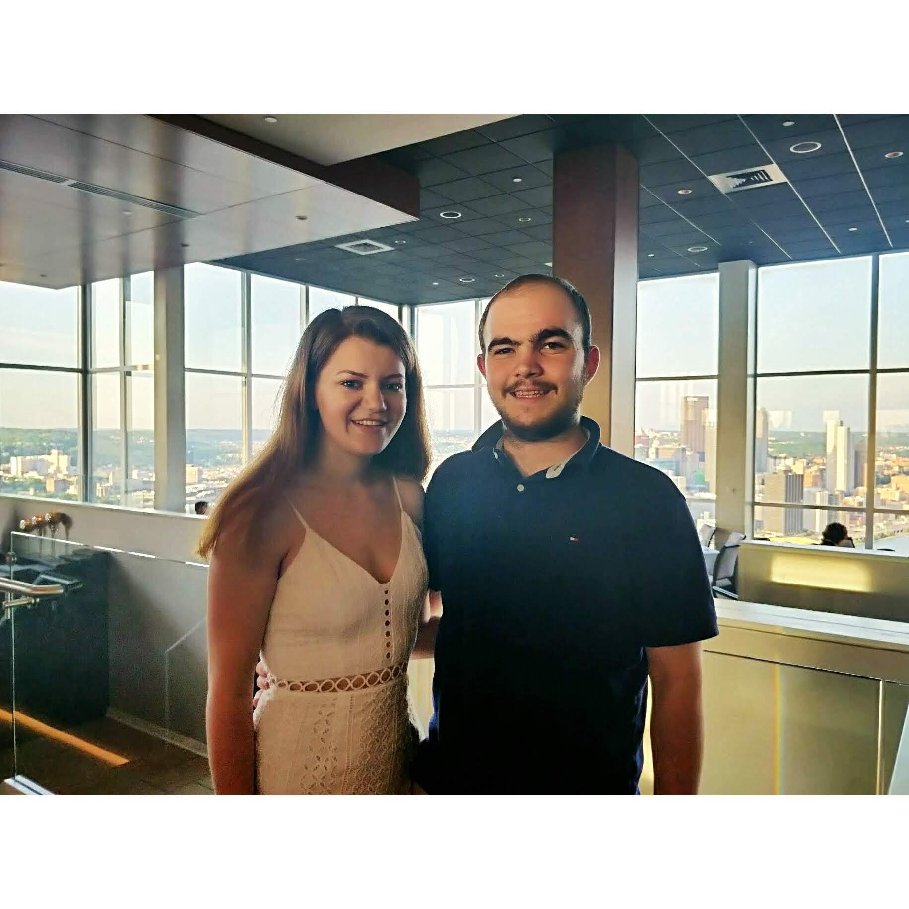 Our 3rd anniversary dinner