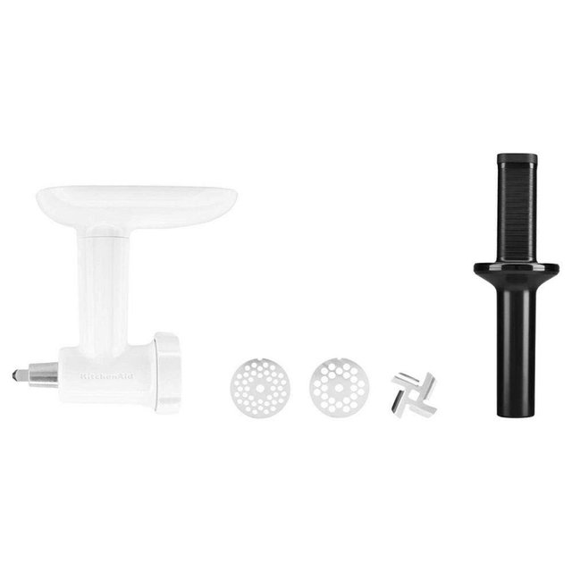 KitchenAid KSMFGA Food Grinder Attachment, One Size, White (Renewed)