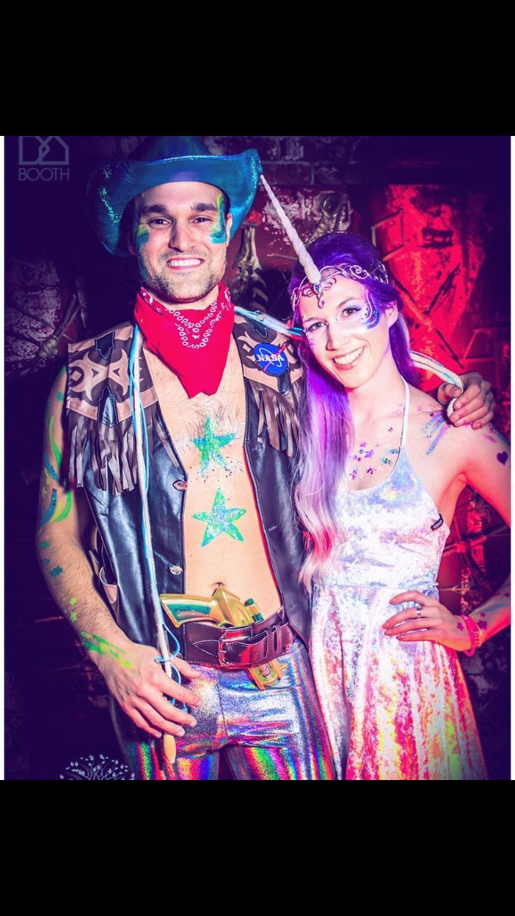 Halloween 2018: A space cowboy and his unicorn