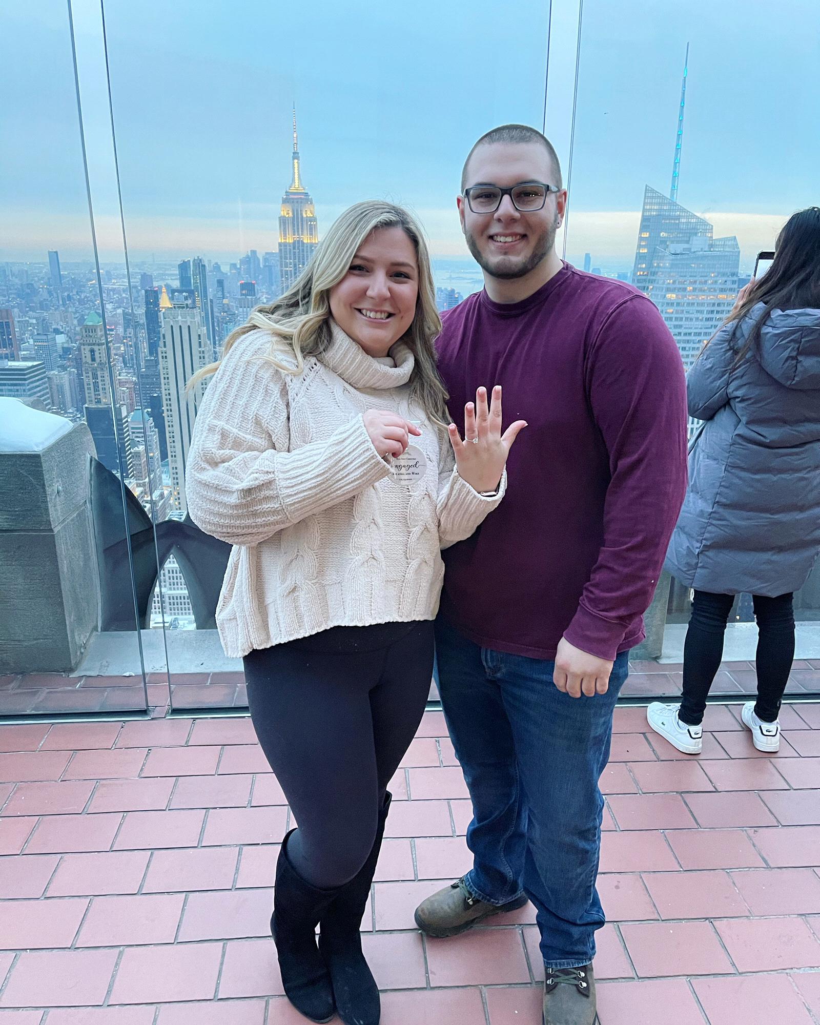 She said yes!