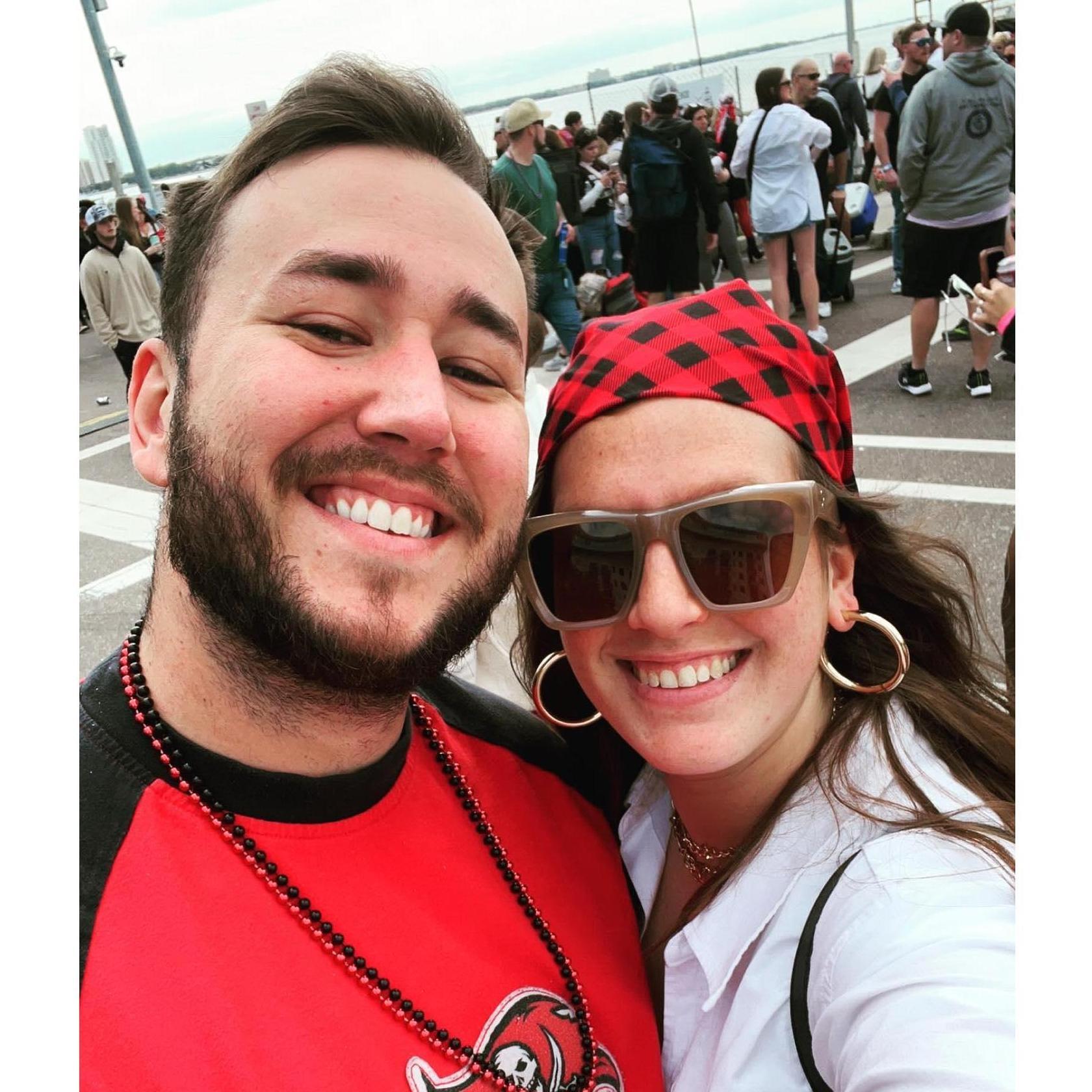 The Tampa Bay pirate invasion... Gasparilla! January 2023