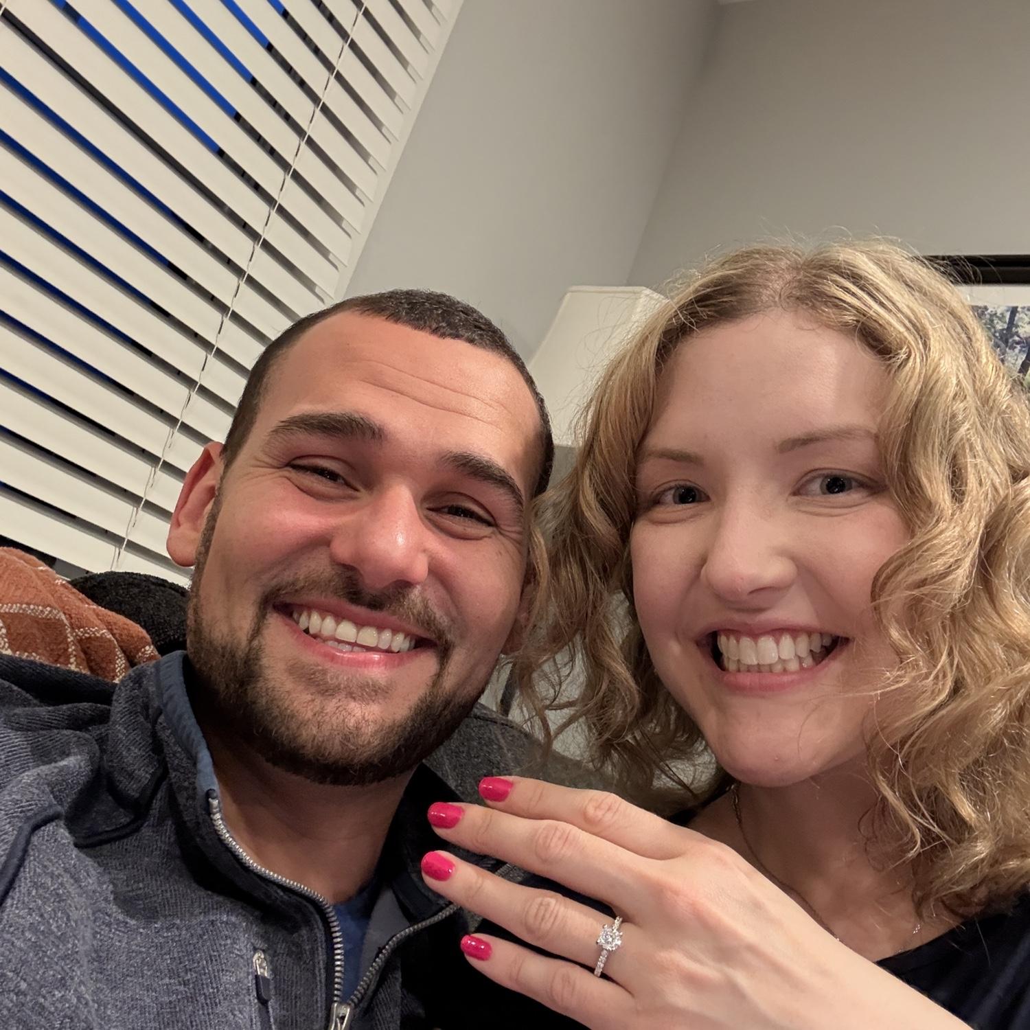 The night Brian proposed :)