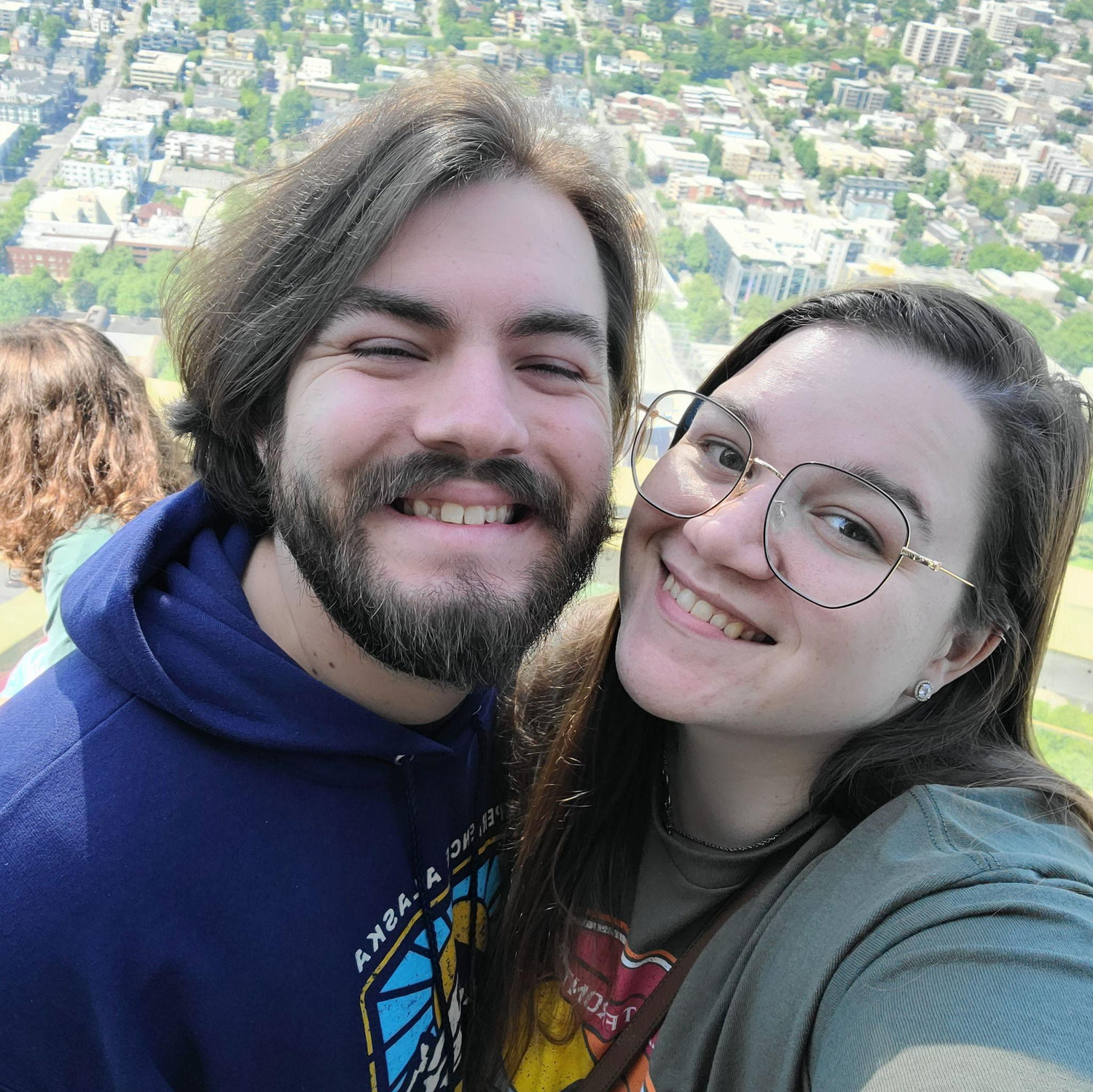 At the top of the Space Needle.