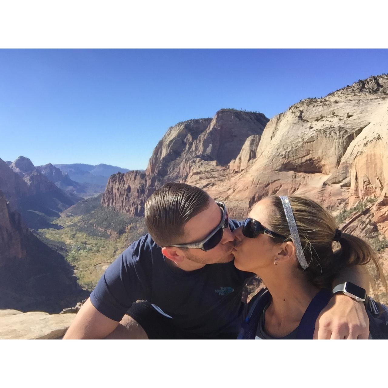 Angels Landing..we reached the top!