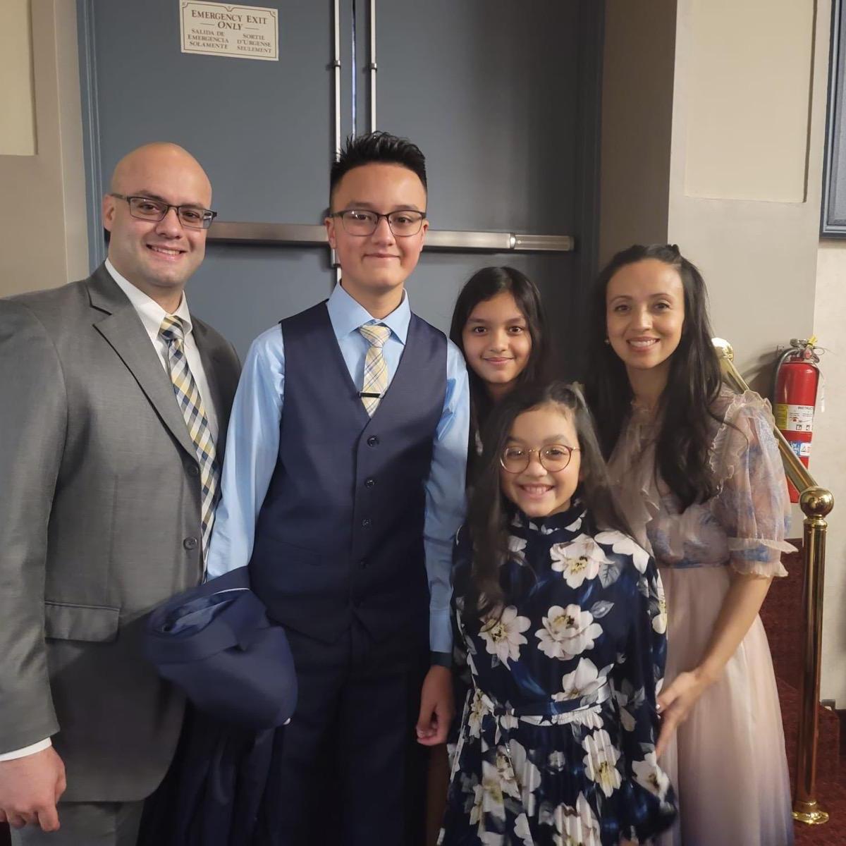 Jaden’s Baptism, 2023.