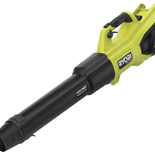 Ryobi 40V Whisper HP Brushless 190 MPH 730 CFM Cordless Battery Jet Fan Leaf Blower (Tool Only- Battery and Charger NOT Included)