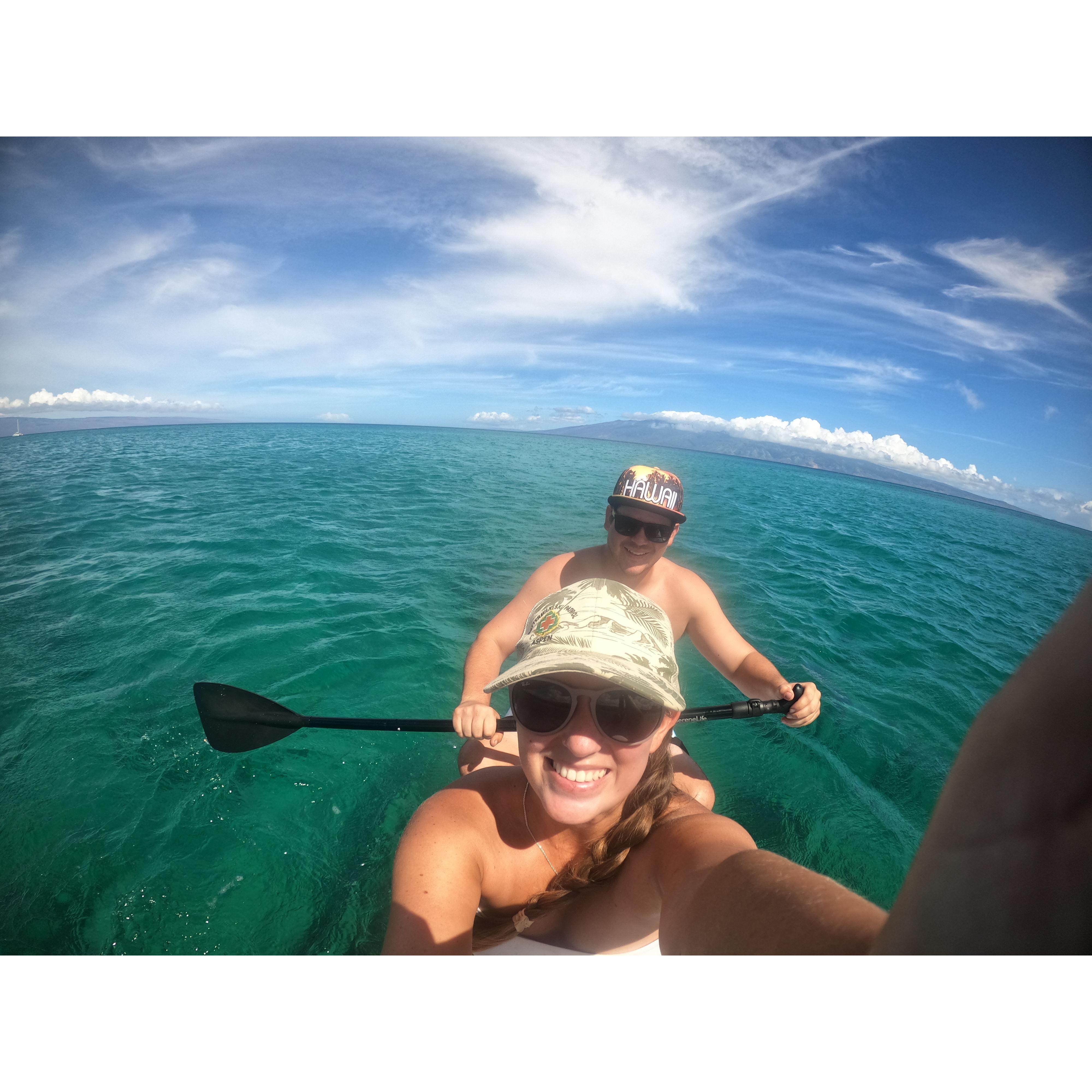 Kayaking in Maui