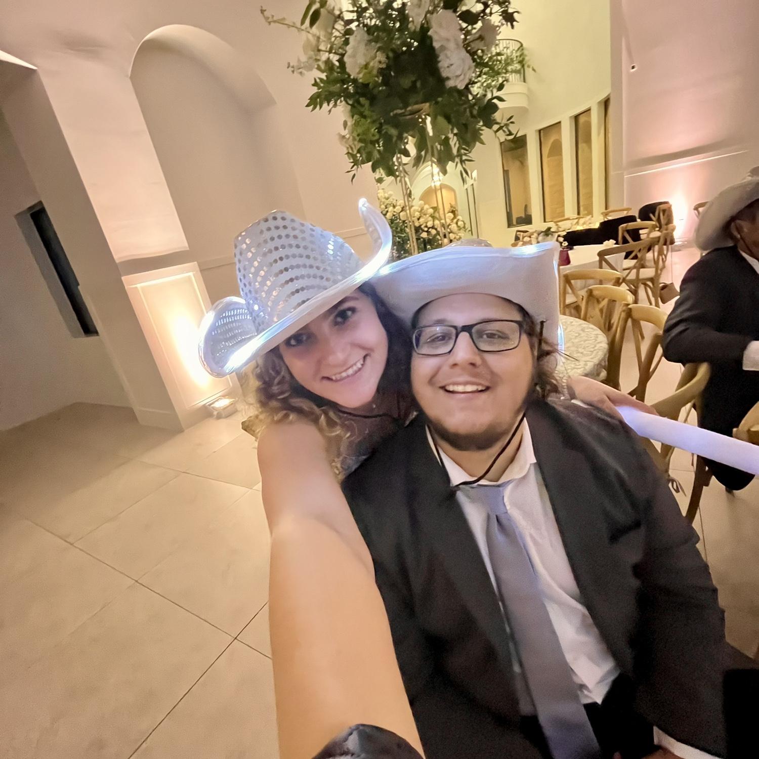 Light-up hats! 🩵