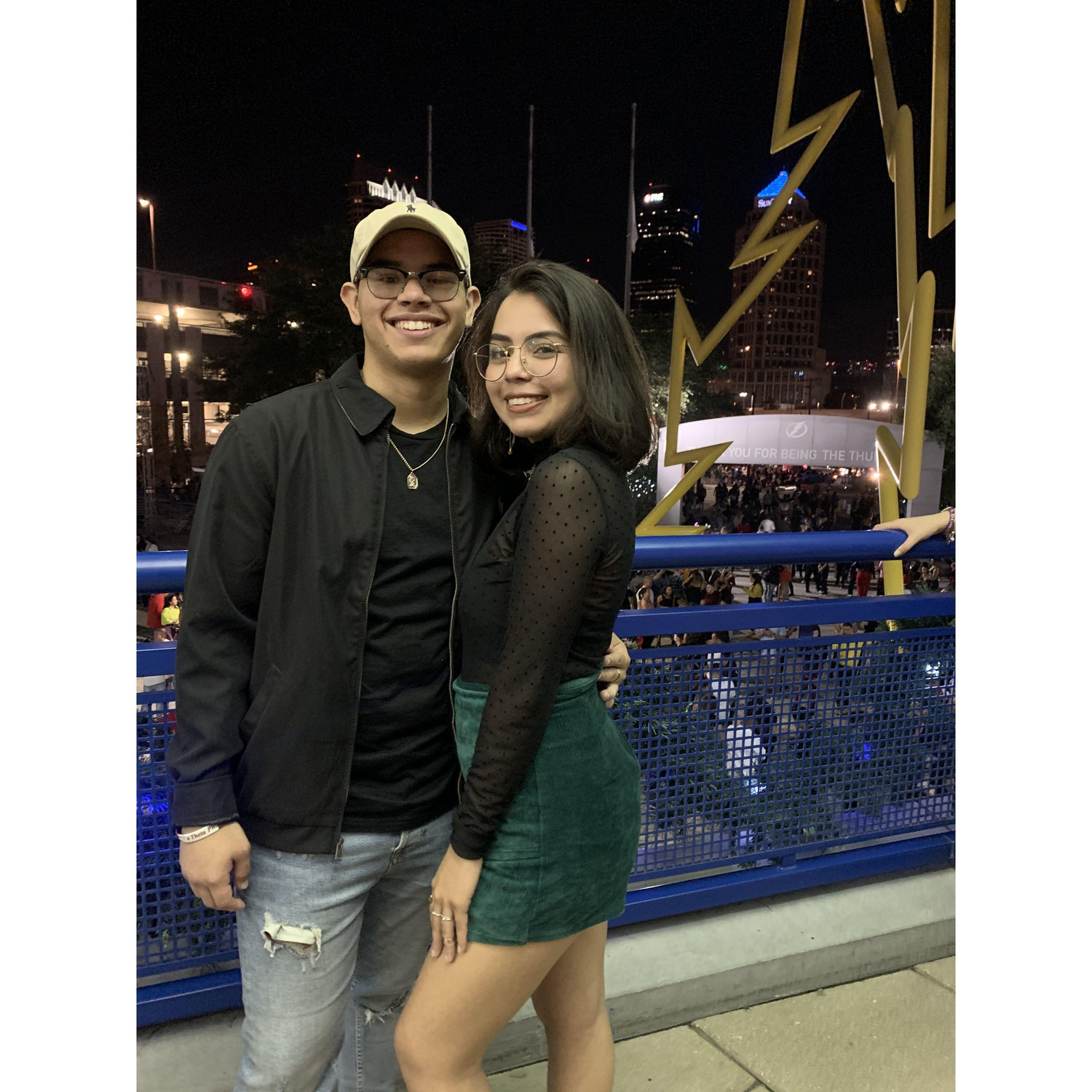 One of our first pictures together