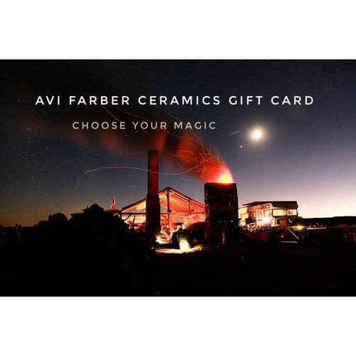 Avi Farber Ceramics Gift Card