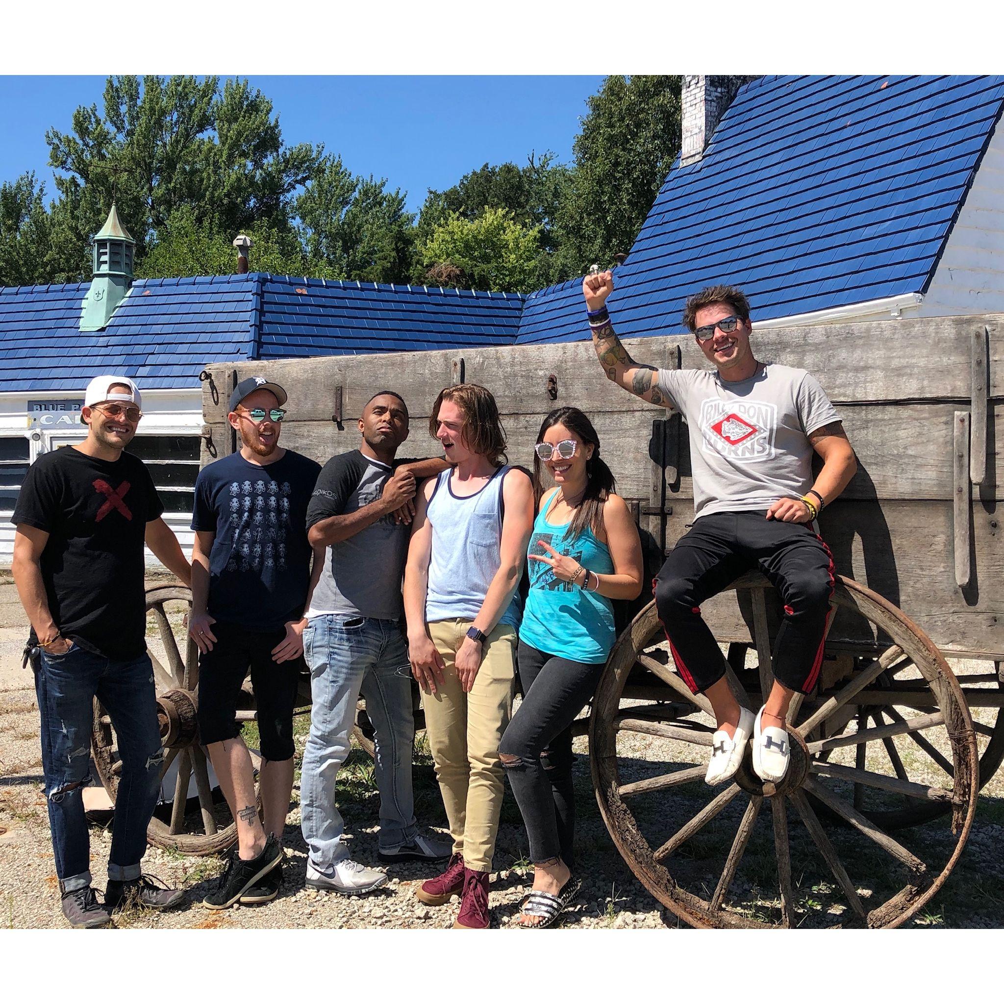 10 Talents day off on tour!