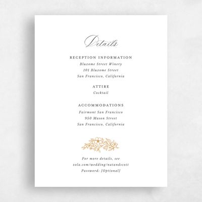 Ochre, Orange Wedding Enclosure - Elaina