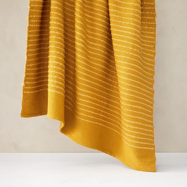 Soft Corded Throw, 50"x60", Dark Horseradish