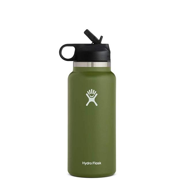 Hydro Flask Wide Mouth 2.0 Water Bottle, Straw Lid - Multiple Sizes & Colors