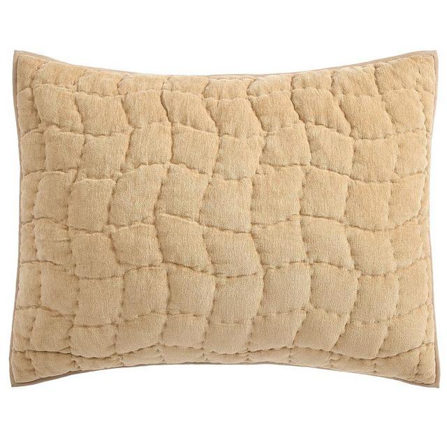 Cozy Cloud Quilted Sham, Latte, Standard