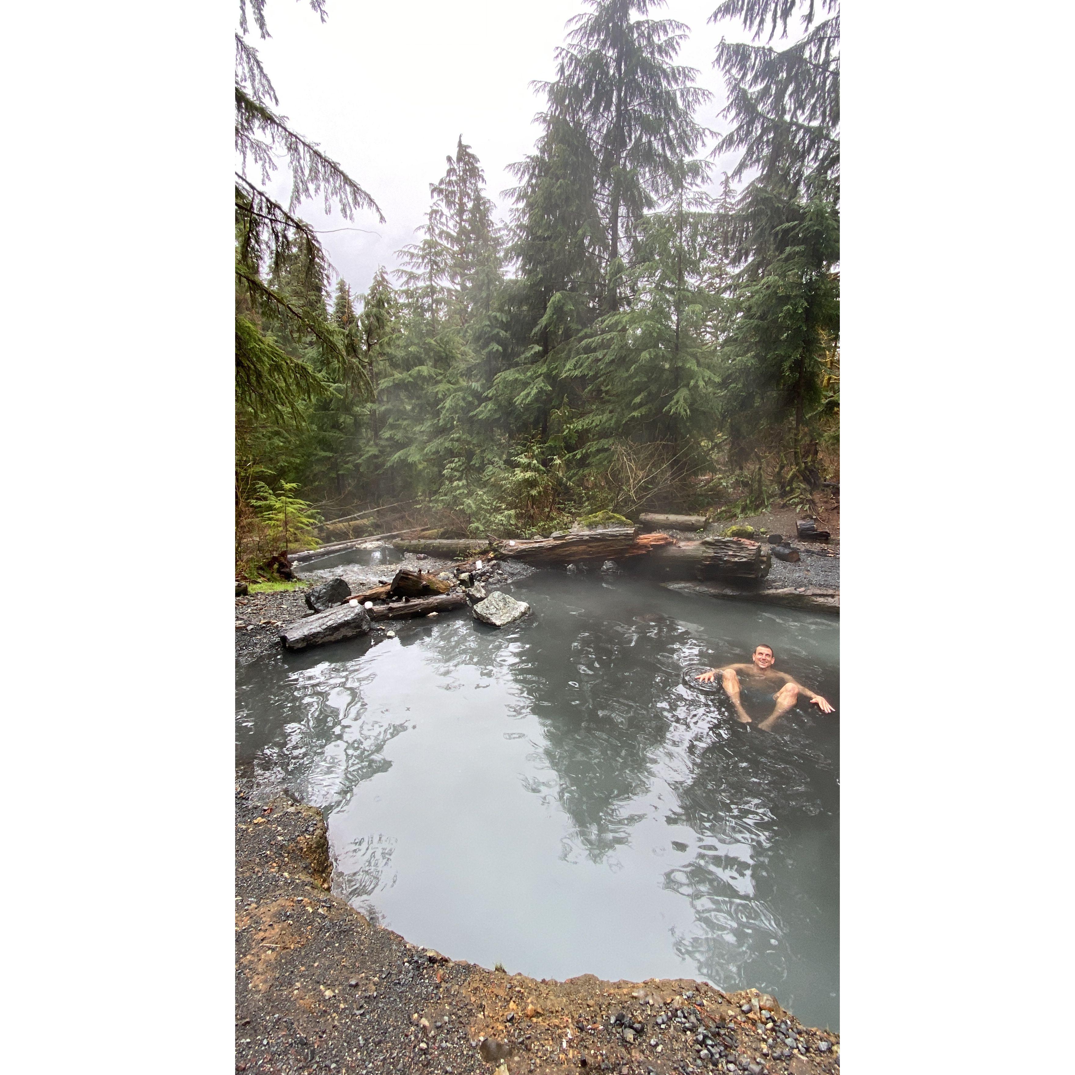 hot springs soak post proposal!