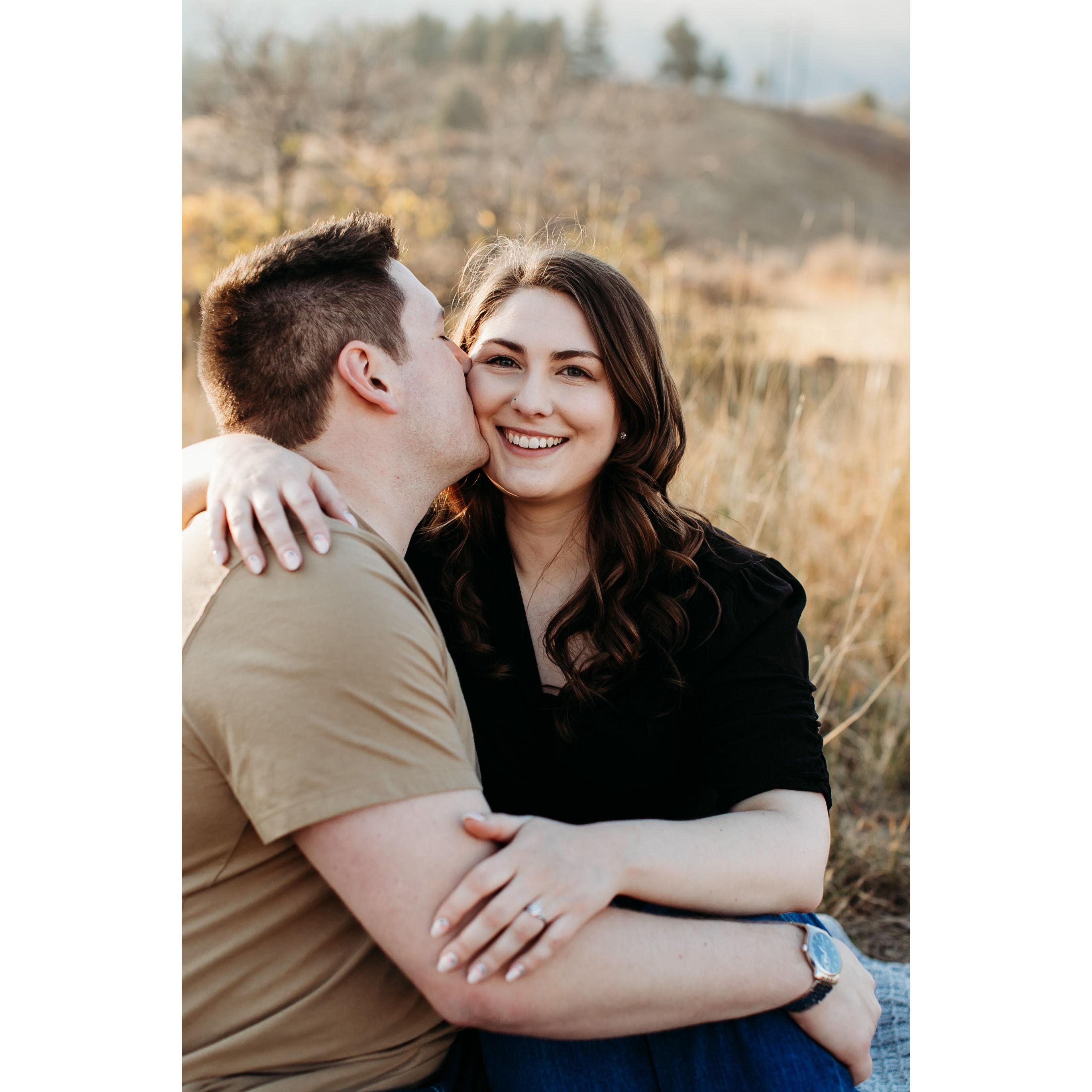 Engagement photos - Boulder, 2023