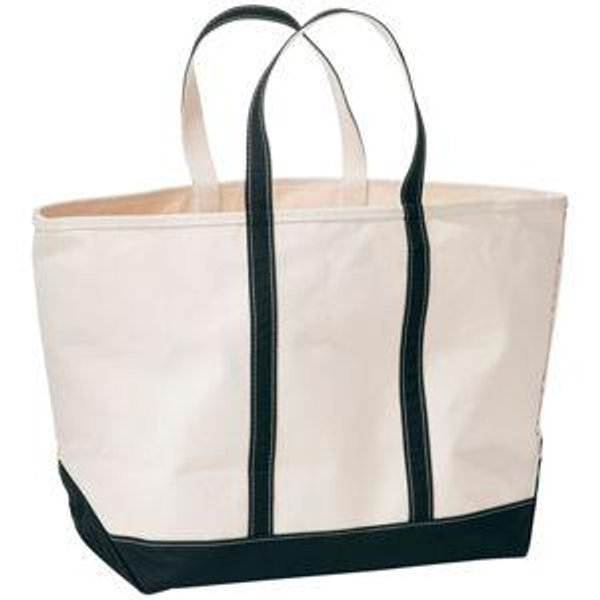 L.L. Bean Boat and Tote®, Open-Top, extra large, long handles. Color: black
