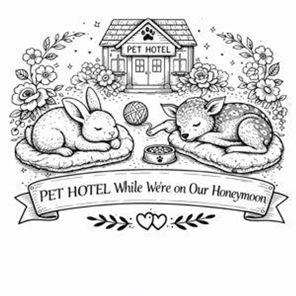Pet Hotel For Our Honeymoon
