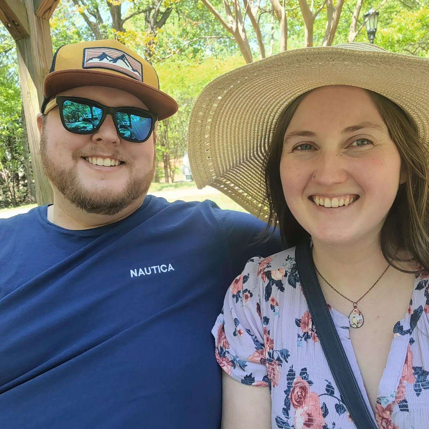 Just before getting engaged! Helen, GA, April 22, 2023