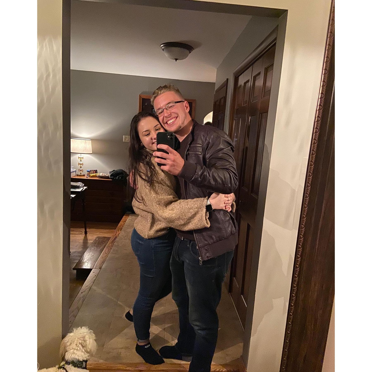 Our first date!