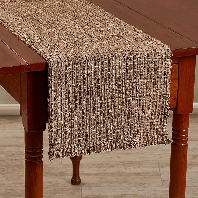 Park Designs Tweed Table Runner - 36'' L - Expresso
