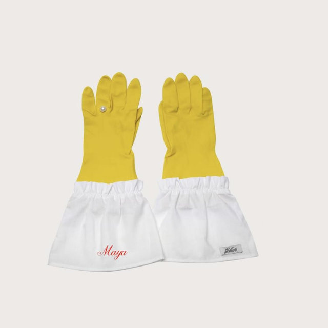 Personalized Host Gloves, Yellow