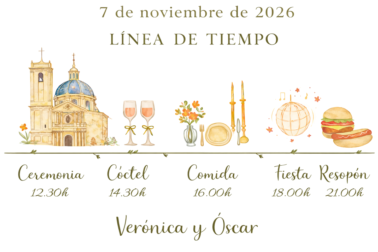 The Wedding Website of Verónica Sánchez García and Óscar Candela Blázquez