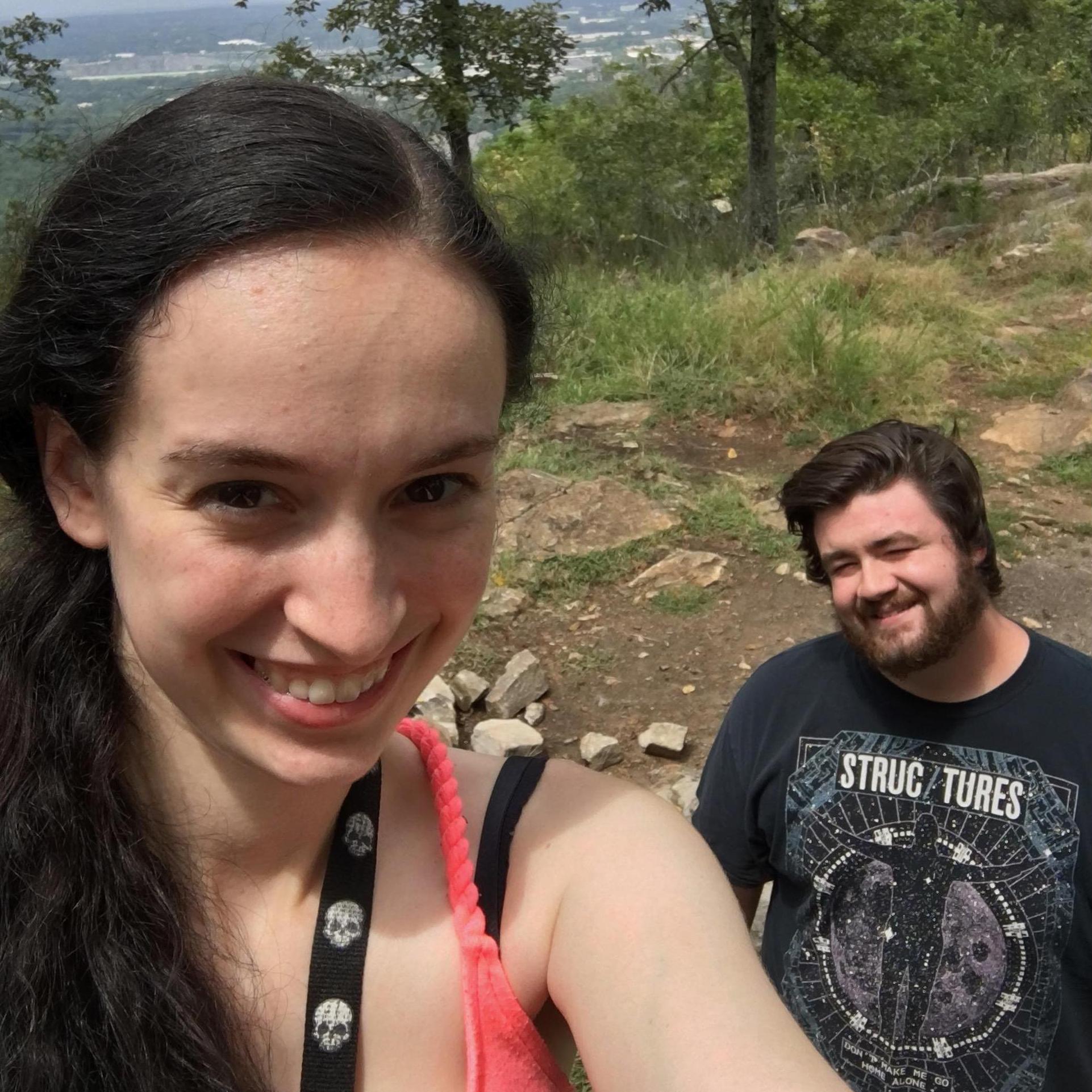 On top of Kennesaw Mountain.