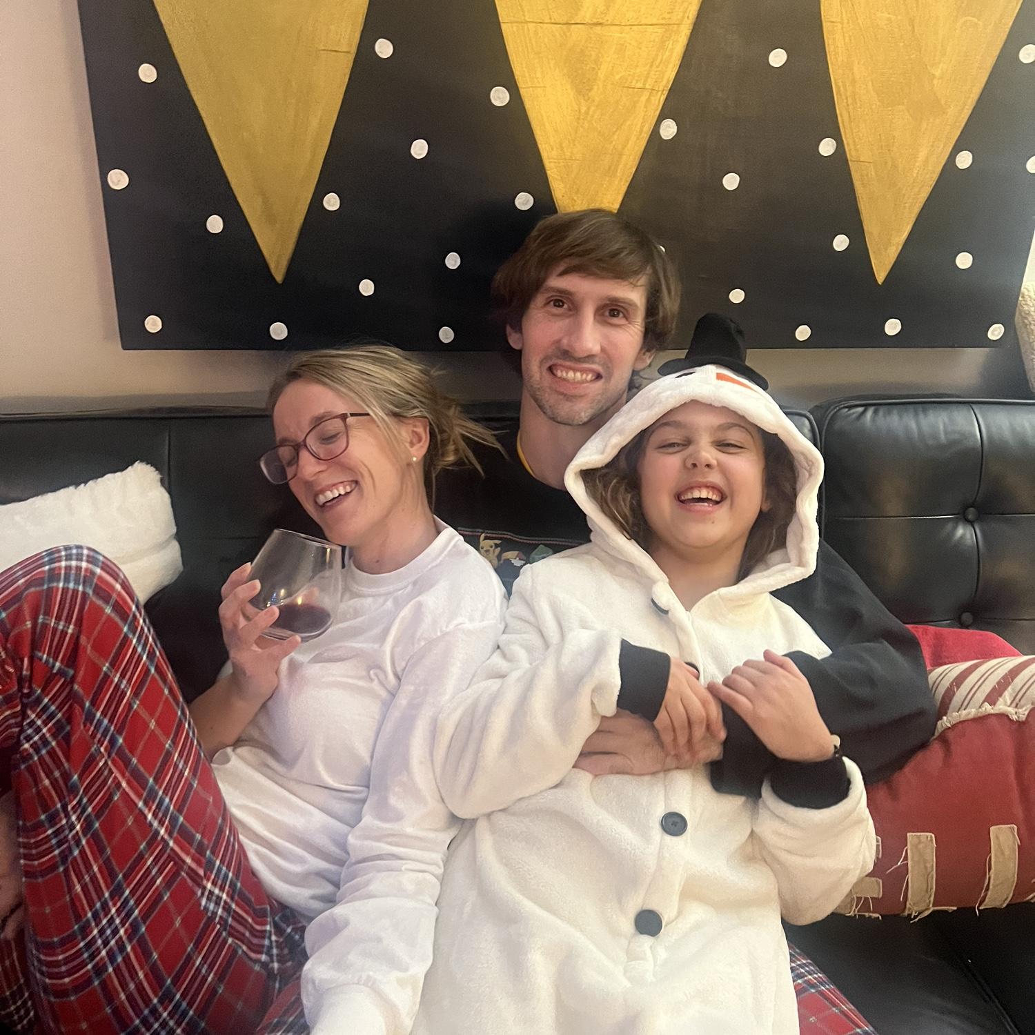 Christmas snuggles