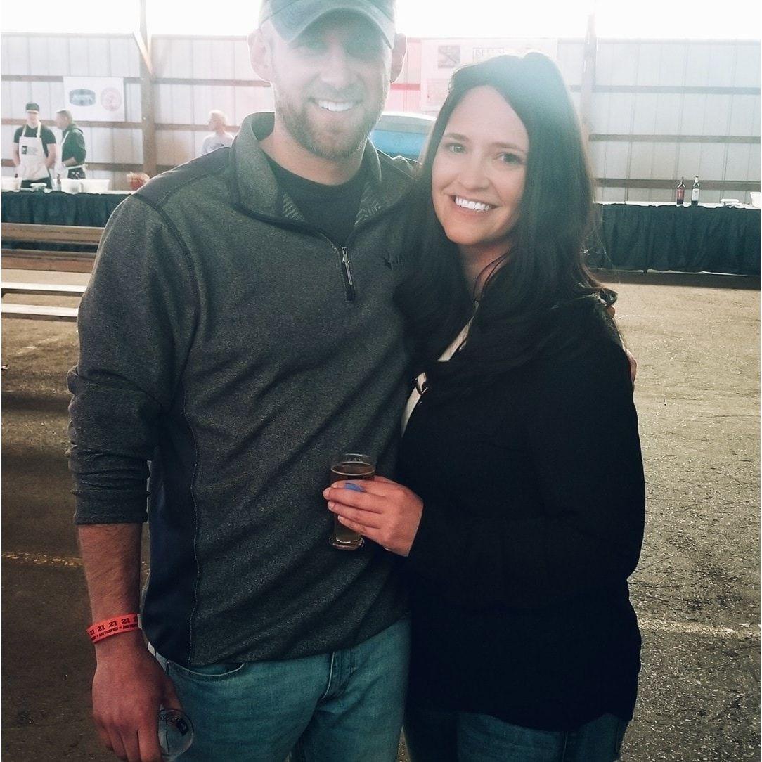 Our first beer and wine fest downtown Hillsdale