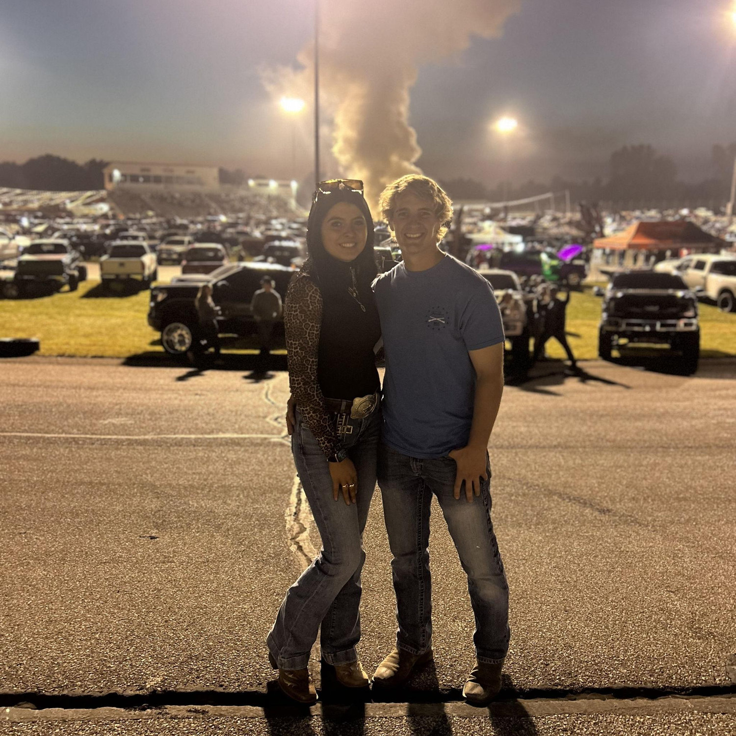 The first truck show we went to together.